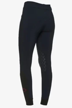 Cavalleria Toscana Cavalleria Toscana|Ridbyxor & Tights-American Ridbyxor Knä Grip Svart