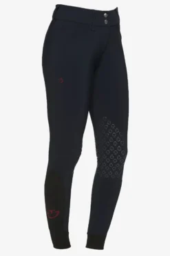 Cavalleria Toscana Cavalleria Toscana|Ridbyxor & Tights-American Ridbyxor Knä Grip Svart