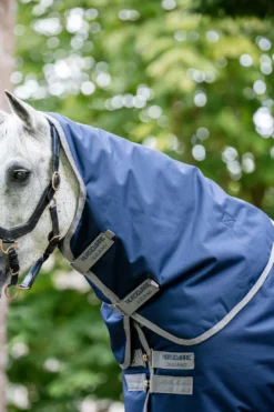 Horseware Horseware|Hästtäcken & Flughuvor-Amigo Ripstop 900D Hals 0g Navy/Grey