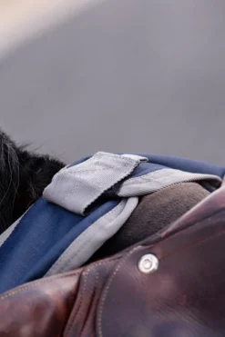 Horseware Hästtäcken & Flughuvor|Horseware-Aigo Riptop krittäcke Navy/Grey