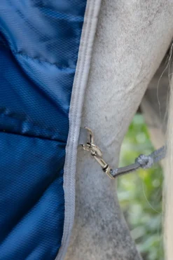 Horseware Hästtäcken & Flughuvor|Horseware-Amigo Ripstop Stalltäcke Plus Ponny 200g Navy/Grey