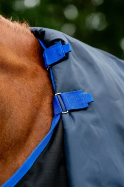 Horseware Hästtäcken & Flughuvor|Horseware-Amigo Ripstop Vintertäcke 900D Plus 200g Svart/Blå