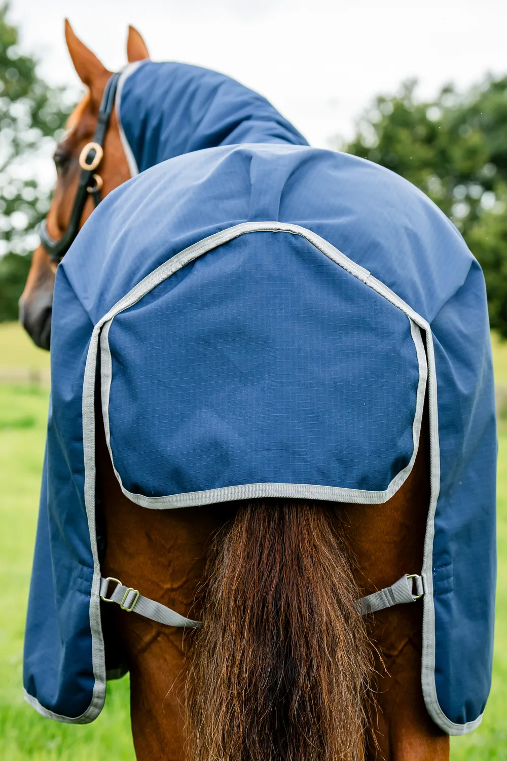 Horseware Hästtäcken & Flughuvor|Horseware-Amigo Ripstop Vintertäcke 900D Plus 200g Navy/Titanium Grey