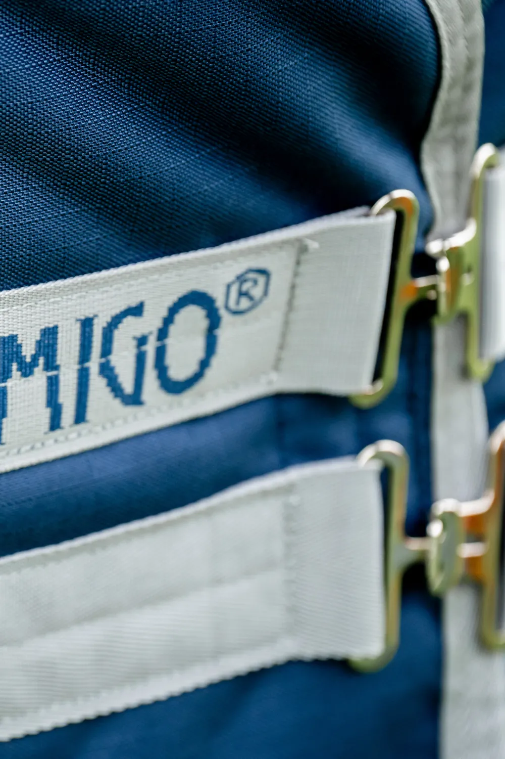 Horseware Hästtäcken & Flughuvor|Horseware-Amigo Ripstop Vintertäcke 900D Plus 200g Navy/Titanium Grey