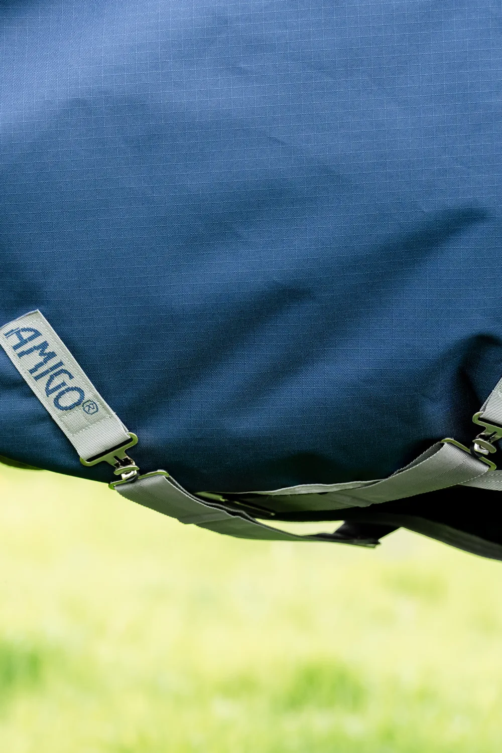 Horseware Hästtäcken & Flughuvor|Horseware-Amigo Ripstop Vintertäcke 900D Plus 200g Navy/Titanium Grey