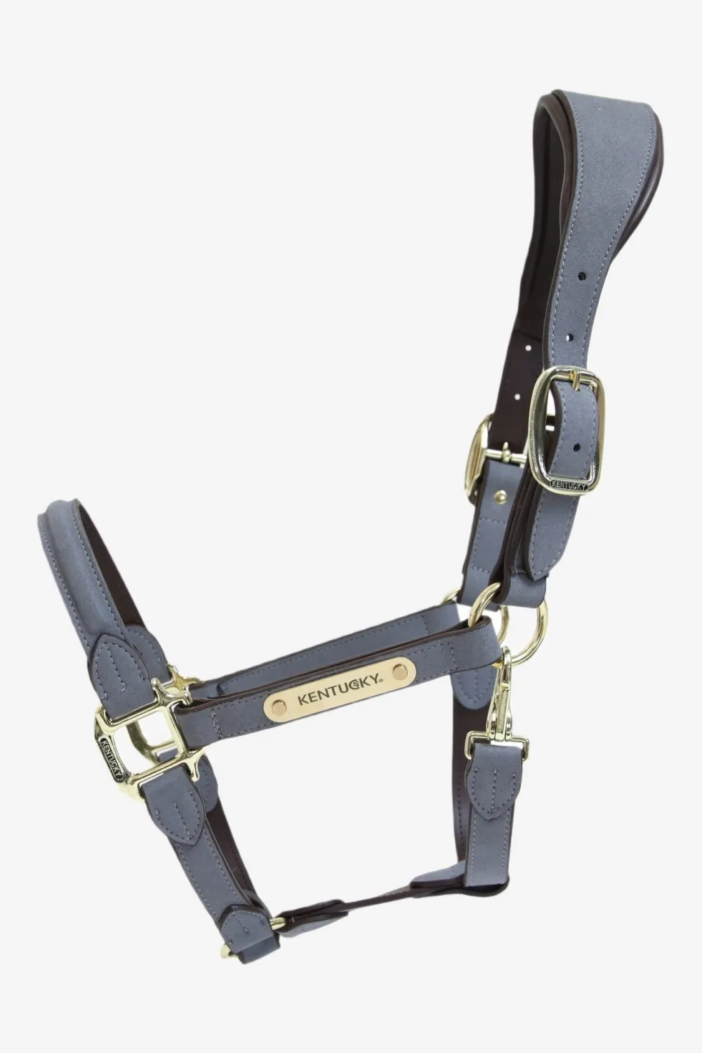 Kentucky Horsewear Kentucky Horsewear|Grimmor & Grimskaft-Anatomisk Mockagrimma Grå