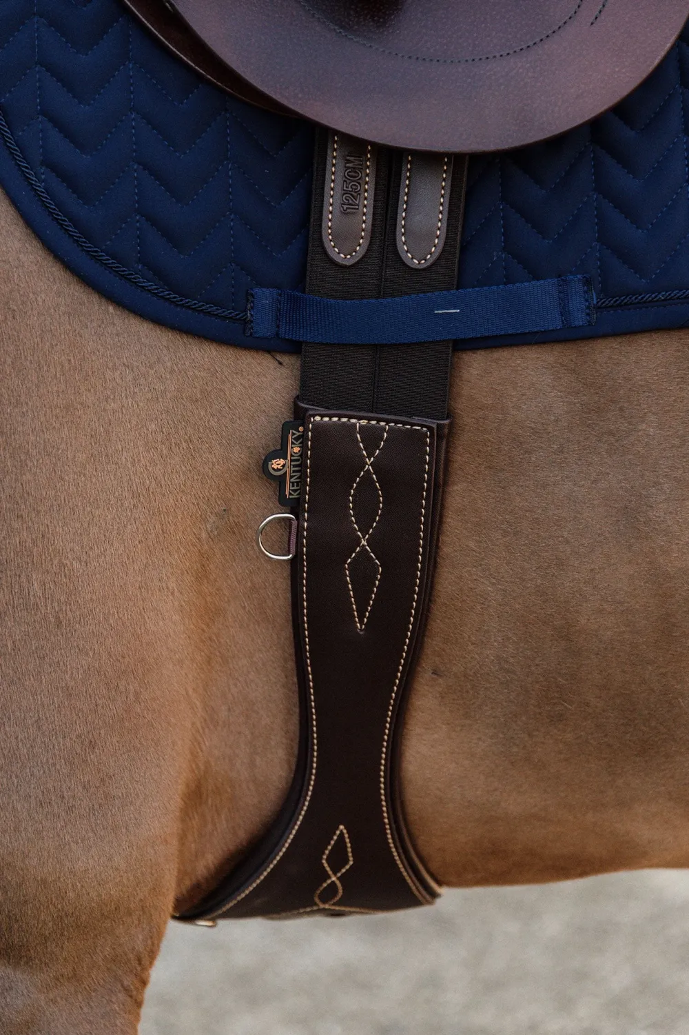 Kentucky Horsewear Sadelgjordar & Tillbehör-Anatomisk Sadelgjord Svart