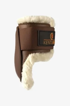 Kentucky Horsewear Kentucky Horsewear|Benskydd & Benlindor-Bakskydd Fårskinn Brun