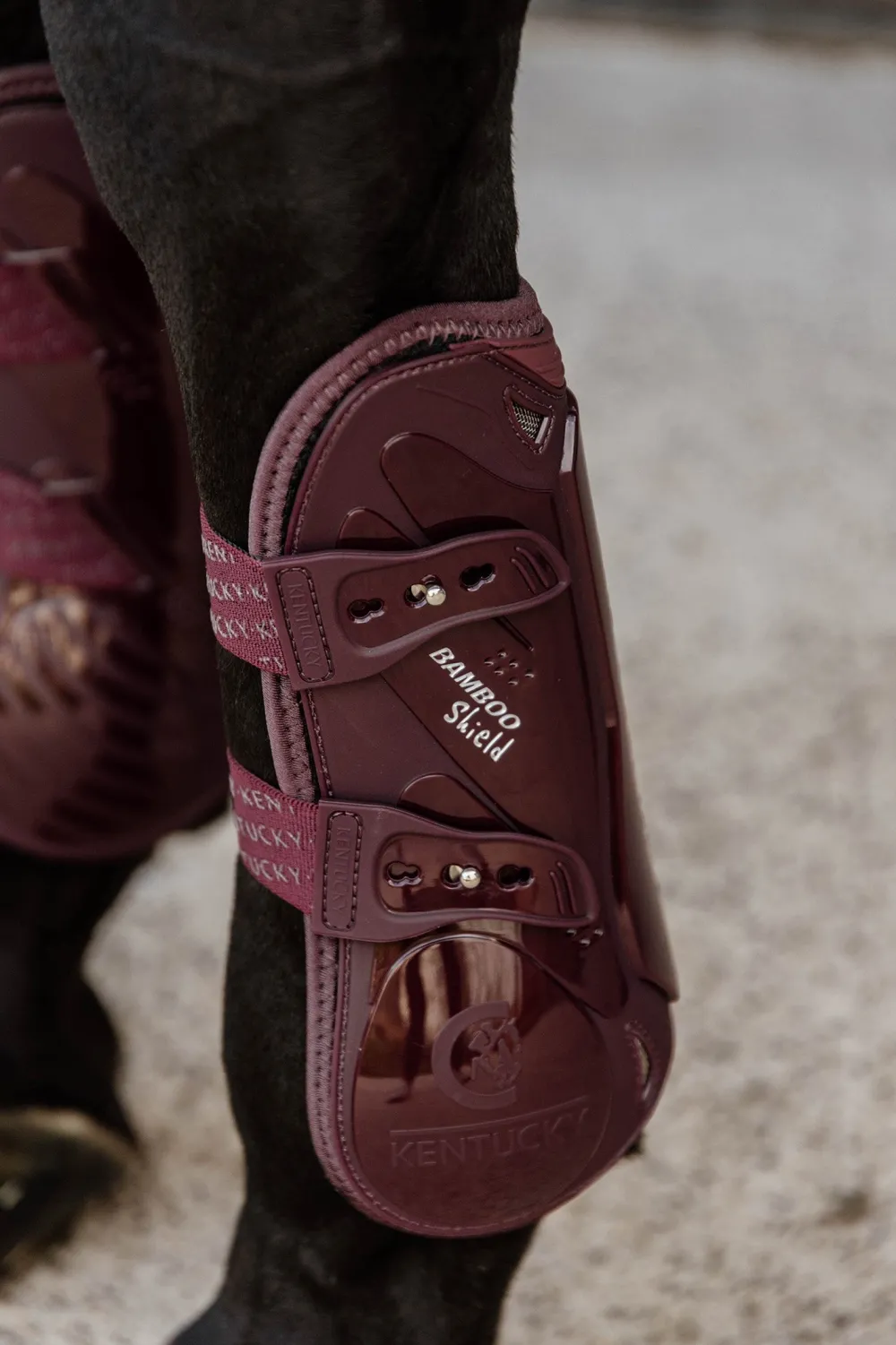 Kentucky Horsewear Kentucky Horsewear|Benskydd & Benlindor-Baboo enkydd Bordeaux