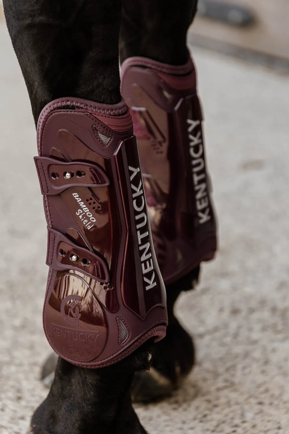 Kentucky Horsewear Kentucky Horsewear|Benskydd & Benlindor-Baboo enkydd Bordeaux