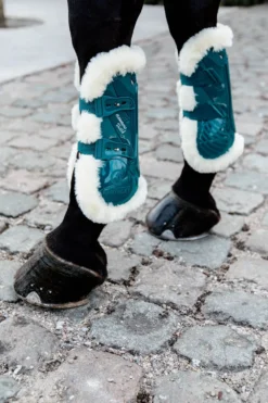 Kentucky Horsewear Kentucky Horsewear|Benskydd & Benlindor-Baboo enkydd Fårkinn Eerald