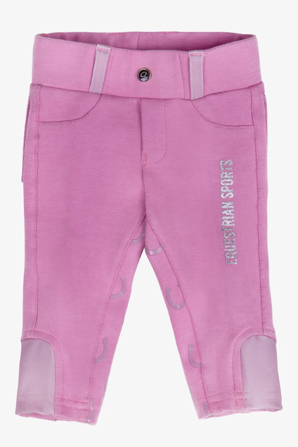 Barn QHP Qhp|Ridbyxor & Tights-Bobby Junior Ridbyxor Rosa