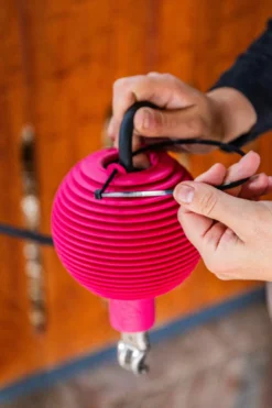 Grooming Deluxe Grooming Deluxe|Stallinredning & Upphängning-Boll Uppbindningsskydd Pro Rosa