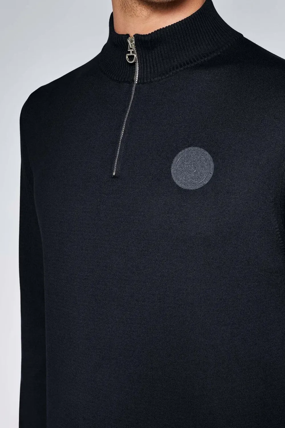 Cavalleria Toscana Cavalleria Toscana-Bou 1/2 Zip Herrtröja