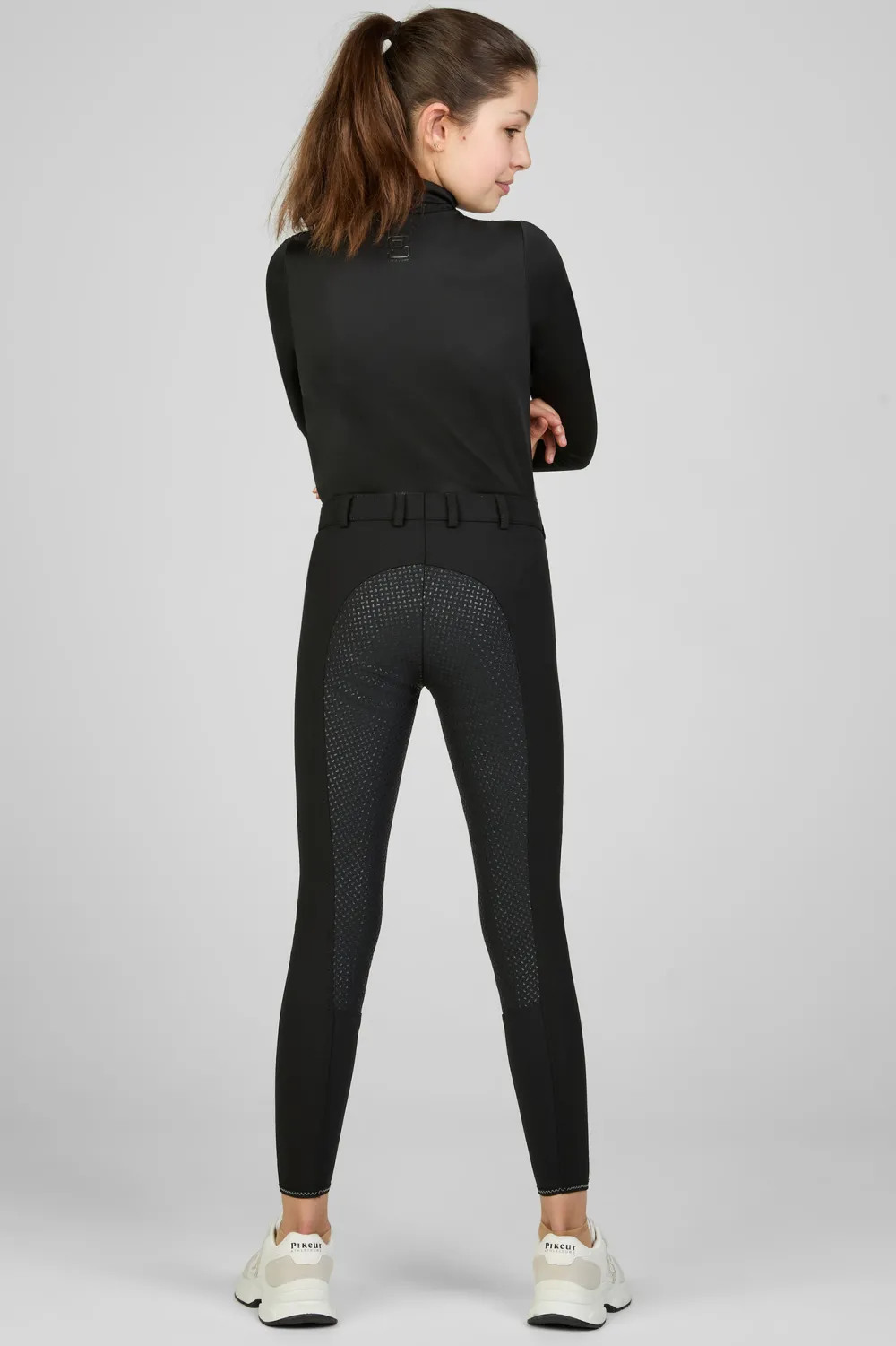 Barn Pikeur Ridbyxor & Tights|Pikeur-Braddy Softshell Ridbyxor Junior