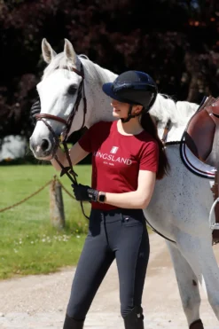 Kingsland Classic Kingsland|Tröjor & Toppar-Caic T-hirt Burgundy