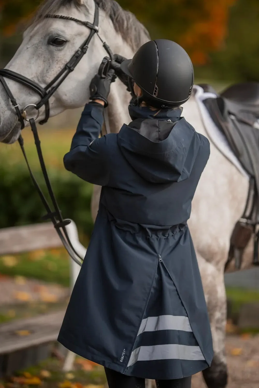 Stierna Equestrian Stierna|Jackor & Kappor-Coud Regnparka Navy