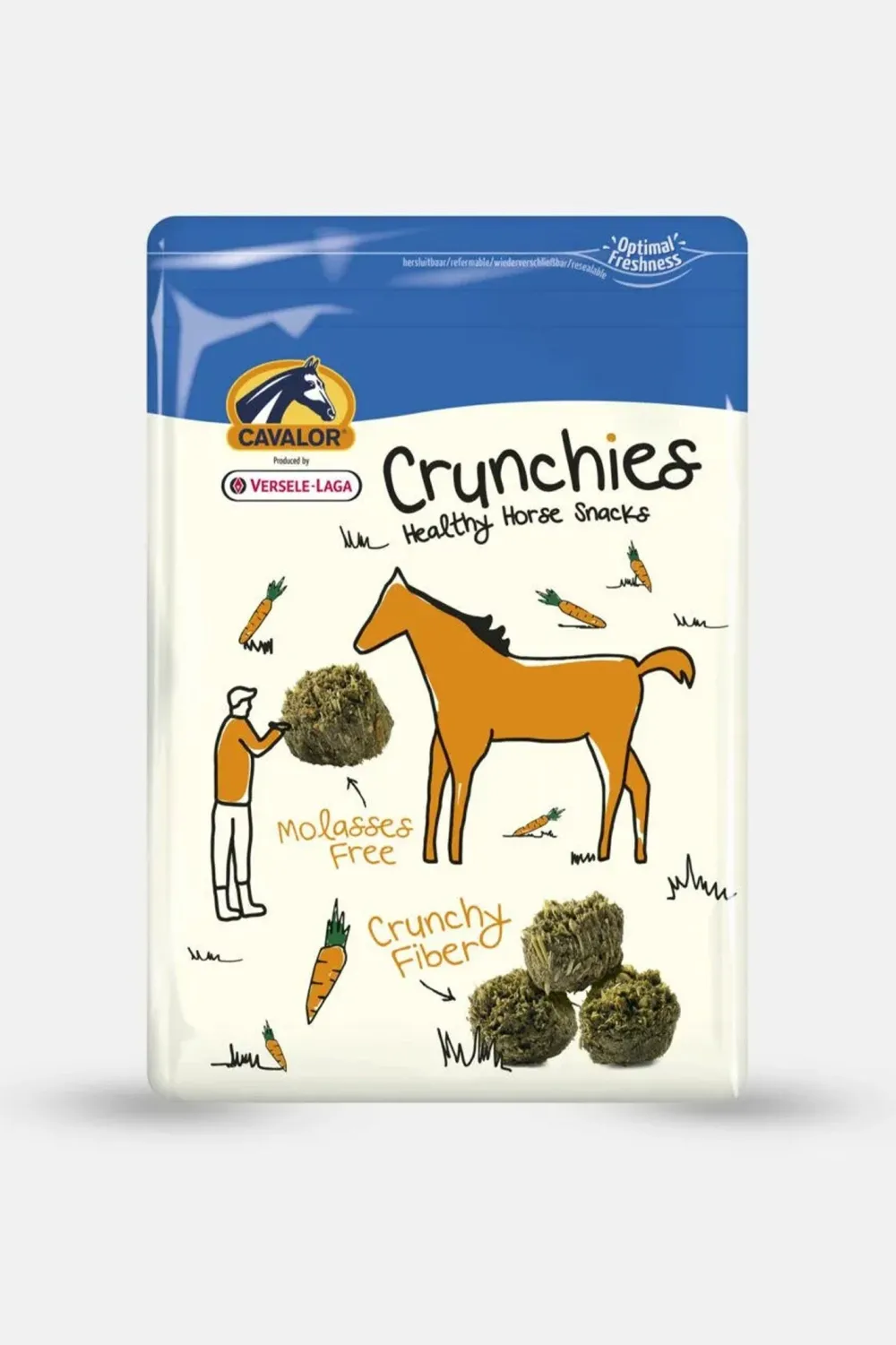 Cavalor Cavalor-Crunchies Sockerfria 1,5kg