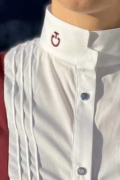Barn Cavalleria Toscana Tröjor & Toppar|Tröjor & Toppar-CT Logo Button Up Shirt