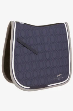 Schockemöhle Schabrak & Huvor|Schockemöhle-Dressyrschabrak Air Cool Navy/Silver