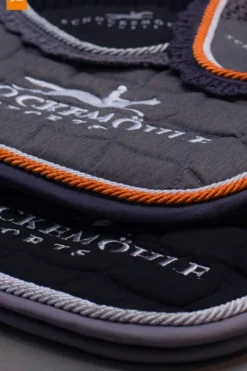 Schockemöhle Schabrak & Huvor-Dressyrschabrak Dynamite Black/Silver