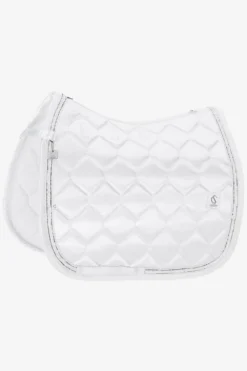Eskadron Schabrak & Huvor|Eskadron-Dressyrschabrak Satin Classic Sports-26 Vit