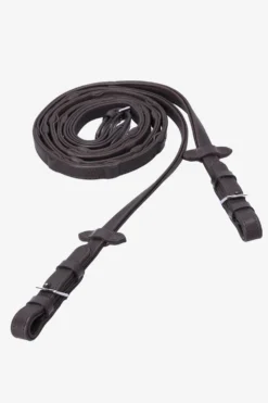 Schockemöhle Träns & Pannband|Schockemöhle-Durasoft Tyglar Grip Brun
