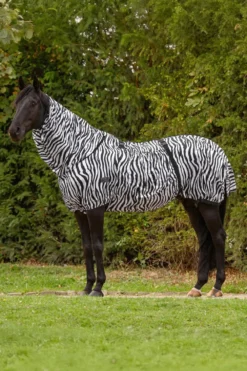 Waldhausen Hästtäcken & Flughuvor-Eksemtäcke Basic Zebra