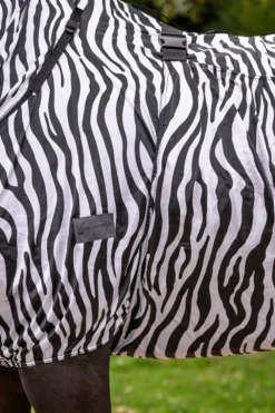 Waldhausen Hästtäcken & Flughuvor-Eksemtäcke Basic Zebra
