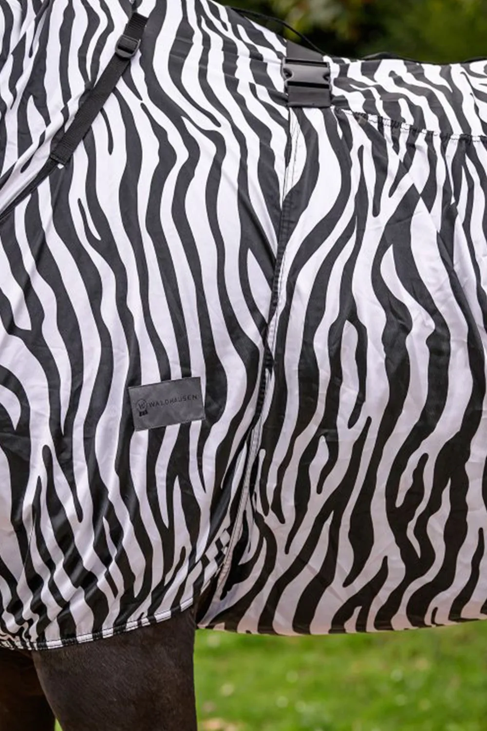 Waldhausen Hästtäcken & Flughuvor-Eksemtäcke Basic Zebra