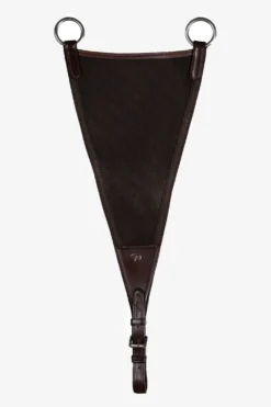 Dyón Träns & Pannband|Dyón-Elastisk Kort Martingal Bib New English Brun