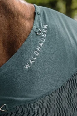 Waldhausen Hästtäcken & Flughuvor-Fleece Flugtäcke Comfort Pine Green