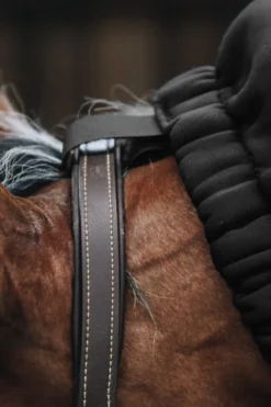Kentucky Horsewear Hästtäcken & Flughuvor|Kentucky Horsewear-Fleecehals Svart