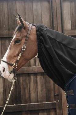 Kentucky Horsewear Hästtäcken & Flughuvor|Kentucky Horsewear-Fleecehals Svart