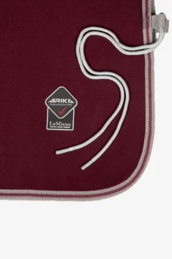 LeMieux Hästtäcken & Flughuvor|Lemieux-Fleecetäcke Arika Jersey-Tek Burgundy