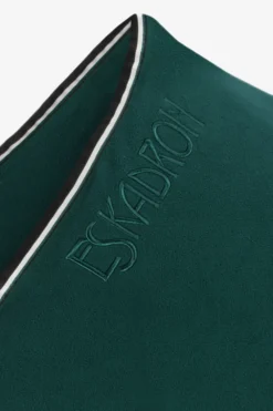 Eskadron Hästtäcken & Flughuvor|Eskadron-Fleecetäcke Core Contrast Racinggreen