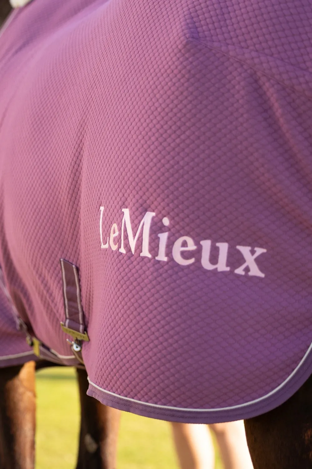 LeMieux Hästtäcken & Flughuvor|Lemieux-Fleecetäcke Kudos Bamboo Mallow