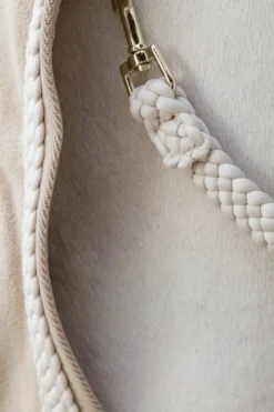 Kentucky Horsewear Hästtäcken & Flughuvor|Kentucky Horsewear-Fleecetäcke Plaited Rope Beige