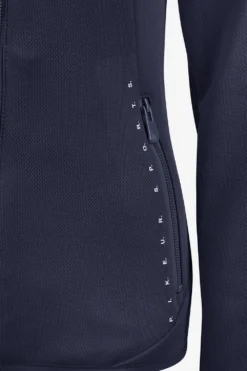 Pikeur Pikeur-Fleecetröja Mesh Navy