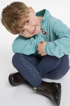LeMieux Lemieux-Fleecetröja Mini Mari Junior Turkos