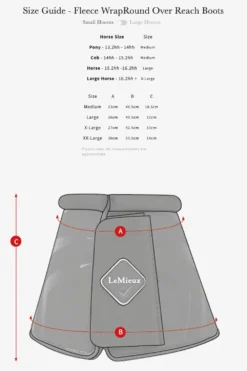 LeMieux Lemieux|Benskydd & Benlindor-Feece Wrapround Boots Svart/Cree