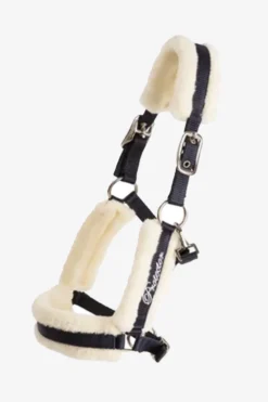 Källquist Equestrian Grimmor & Grimskaft|Källquist Equestrian-Fölgrimma Med Päls Navy/Creme