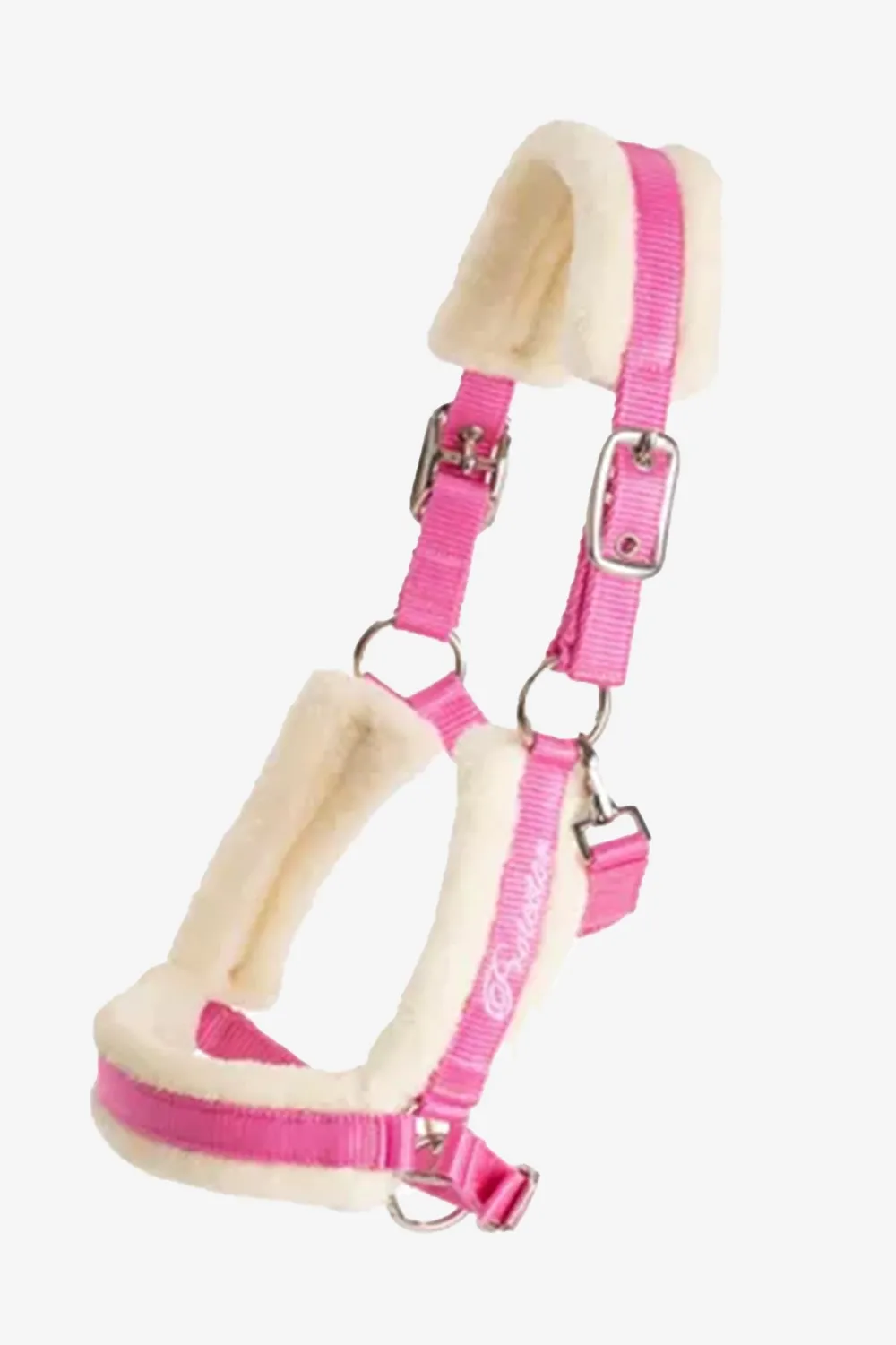 Källquist Equestrian Grimmor & Grimskaft|Källquist Equestrian-Fölgrimma Med Päls Rosa/Creme