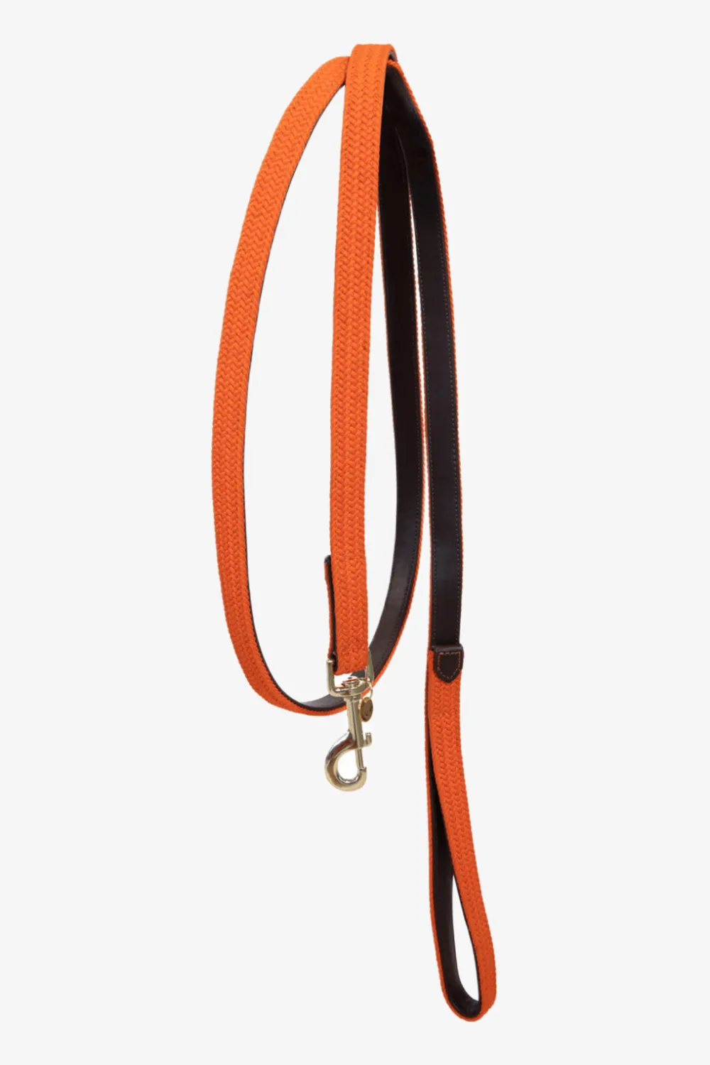 Kentucky Horsewear Kentucky Horsewear|Grimmor & Grimskaft-Flätat Lädergrimskaft Orange