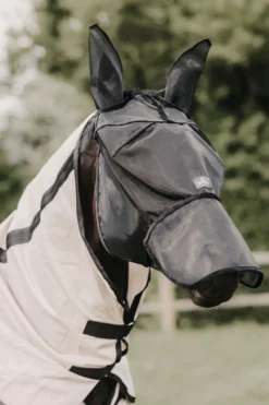 Kentucky Horsewear Kentucky Horsewear|Flugskydd-Flughuva Öron+Nos Svart