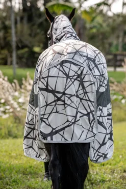Horseware Horseware|Flugskydd-Flugtäcke Amigo Camofly Plus Grå/Grå