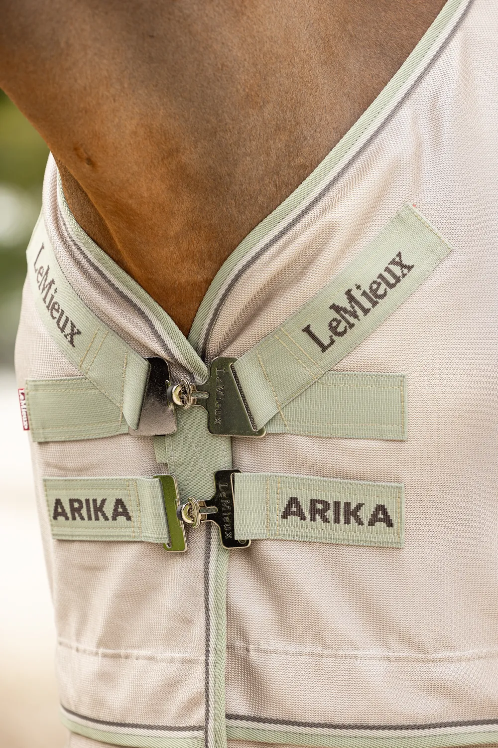 LeMieux Hästtäcken & Flughuvor|Flugskydd-Flugtäcke Arika Armour-Tek Stone