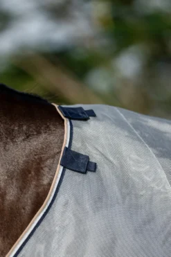 Horseware Horseware|Flugskydd-Flugtäcke Rambo Protector Disc front m.hals Silver/Navy