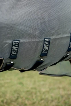 Horseware Horseware|Flugskydd-Flugtäcke Rambo Protector Silver/Navy