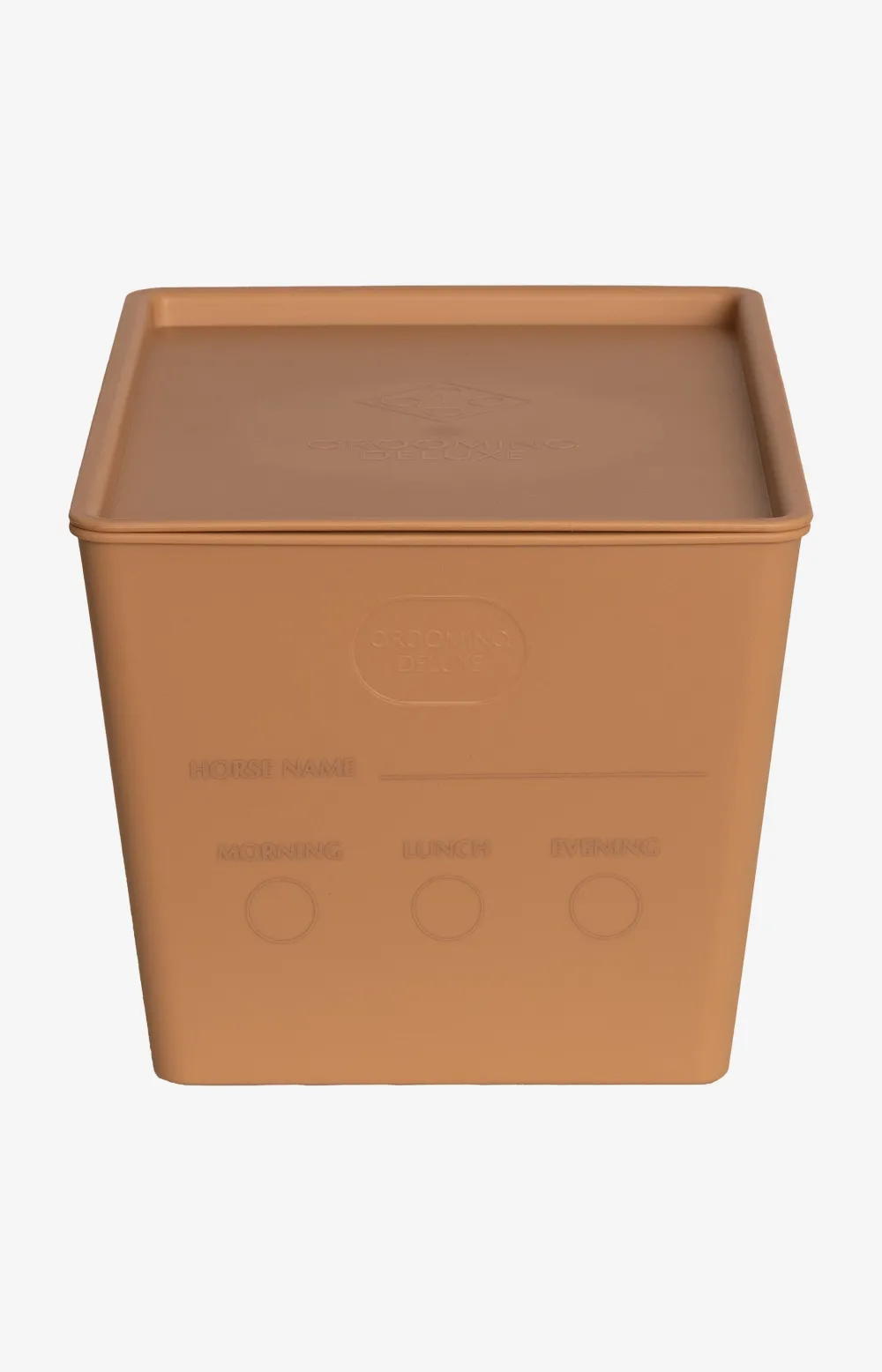 Grooming Deluxe Grooming Deluxe|Utfodring & Hinkar-Foderlåda m Lock 7L Beige